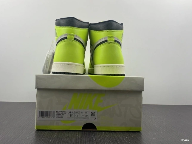 Bmlin 1 High 555088-702 Volt Jordan Air OG 0709